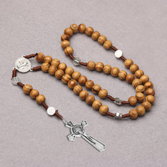 St. Benedict Rosary Necklace – A Powerful Symbol of Protection & Faith