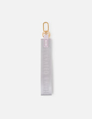 Lavender Oversized Logo Keychain