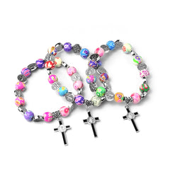 Rainbow Faith Bracelet – A Joyful Symbol of Love, Faith & Protection