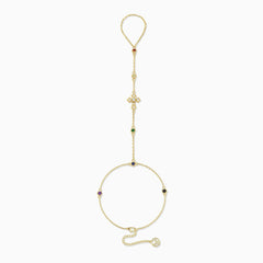 Radiance Cross Hand Chain