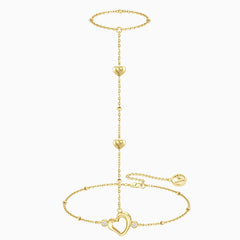 Aria Heart Hand Chain