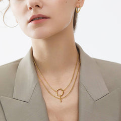 Thorn Touch Hoop Earrings