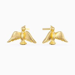 Dove Stud Earrings
