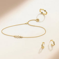 Thorned Half Hoop Stud Earrings