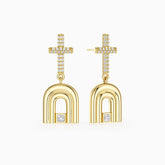 Holy Door Drop Earrings