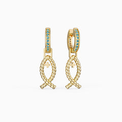Cord Ichthys Earrings