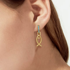 Cord Ichthys Earrings