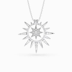 Guidance Star Sunburst Necklace