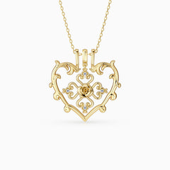 Sacred Bloom Rose Love Birth Flower Necklace Set