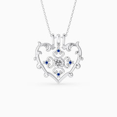 Sacred Bloom Morning Glory Love Birth Flower Necklace Set