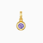 Bubble Knot June Birthstone Charm Pendant