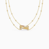 Layered Twisted Necklace