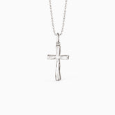 Liquid Cross Necklace