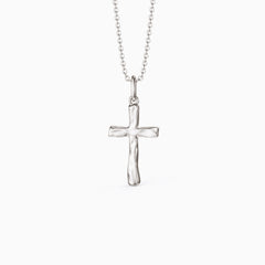 Liquid Cross Necklace