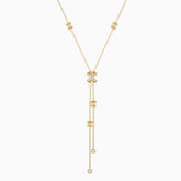 Delicate Cord Y Necklace