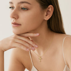 Gothic Cross Amulet Pendant Necklace