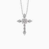 Byzantine Faith Cross Pendant Necklace