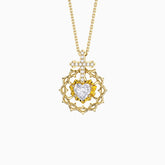 The Sacred Heart Pendant Necklace