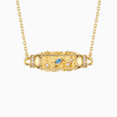 Aqua Adventures Ichthys Charm Pendant Necklace