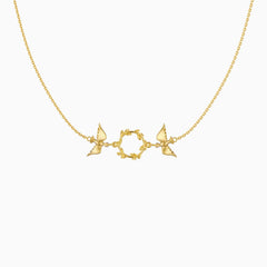 Dove Olive Branch Necklace