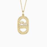 God is Greater Than the Highs and Lows Pendant Necklace