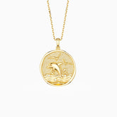 Promised Land Ocean’s Dance Dolphin Pendant Necklace