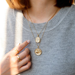 Promised Land Garden of Life Elephant Pendant Necklace