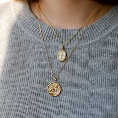 Promised Land Garden of Life Elephant Pendant Necklace