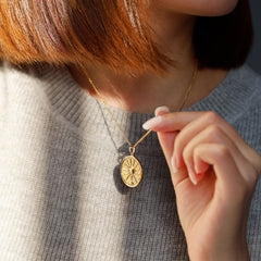 Promised Land Divine Completion Pendant Necklace