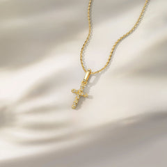 Knot Cross Charm Pendant