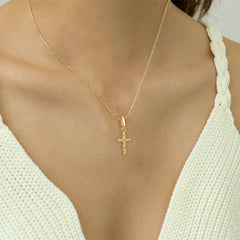 Knot Cross Charm Pendant