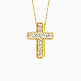 Versatile Ichthys Cross Pendant Necklace