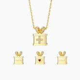 Gift Box Spinner Necklace