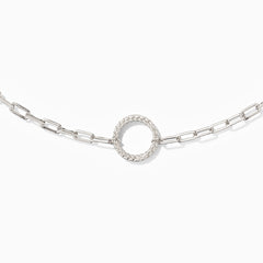 Manna Charm Builder Paperclip Chain Necklace