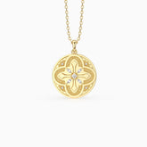Cathedral Light Medallion Necklace