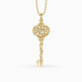 Manifestation Key to Growth Necklace