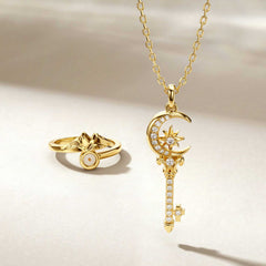 Manifestation Key to Wisdom Necklace