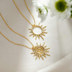 Spiral Clarity Necklace