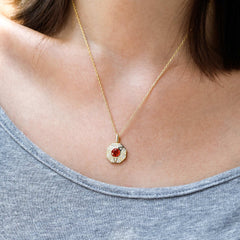 Radiant Light of Truth Octagon Necklace