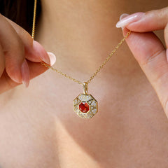 Radiant Light of Truth Octagon Necklace