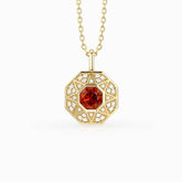 Radiant Light of Truth Octagon Necklace