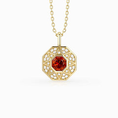 Radiant Light of Truth Octagon Necklace