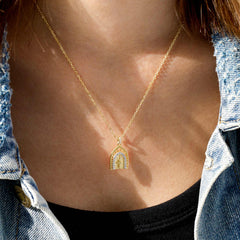 Holy Door Medallion Necklace