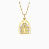 Holy Door Medallion Necklace