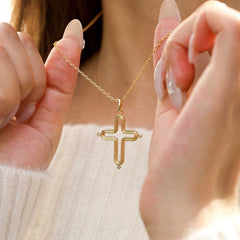 Sanctuary Cross Necklace