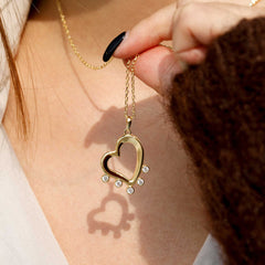 Aria Heart Pendant Necklace