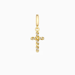 Knot Cross Charm Pendant