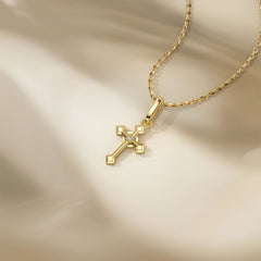 Celtic Cross Charm Pendant