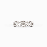 Jesus Fish Eternity Ring