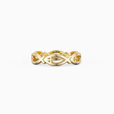 Jesus Fish Eternity Ring